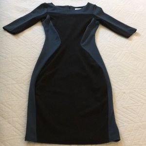 Closet brand dress. Size s/m. Slate blue and black